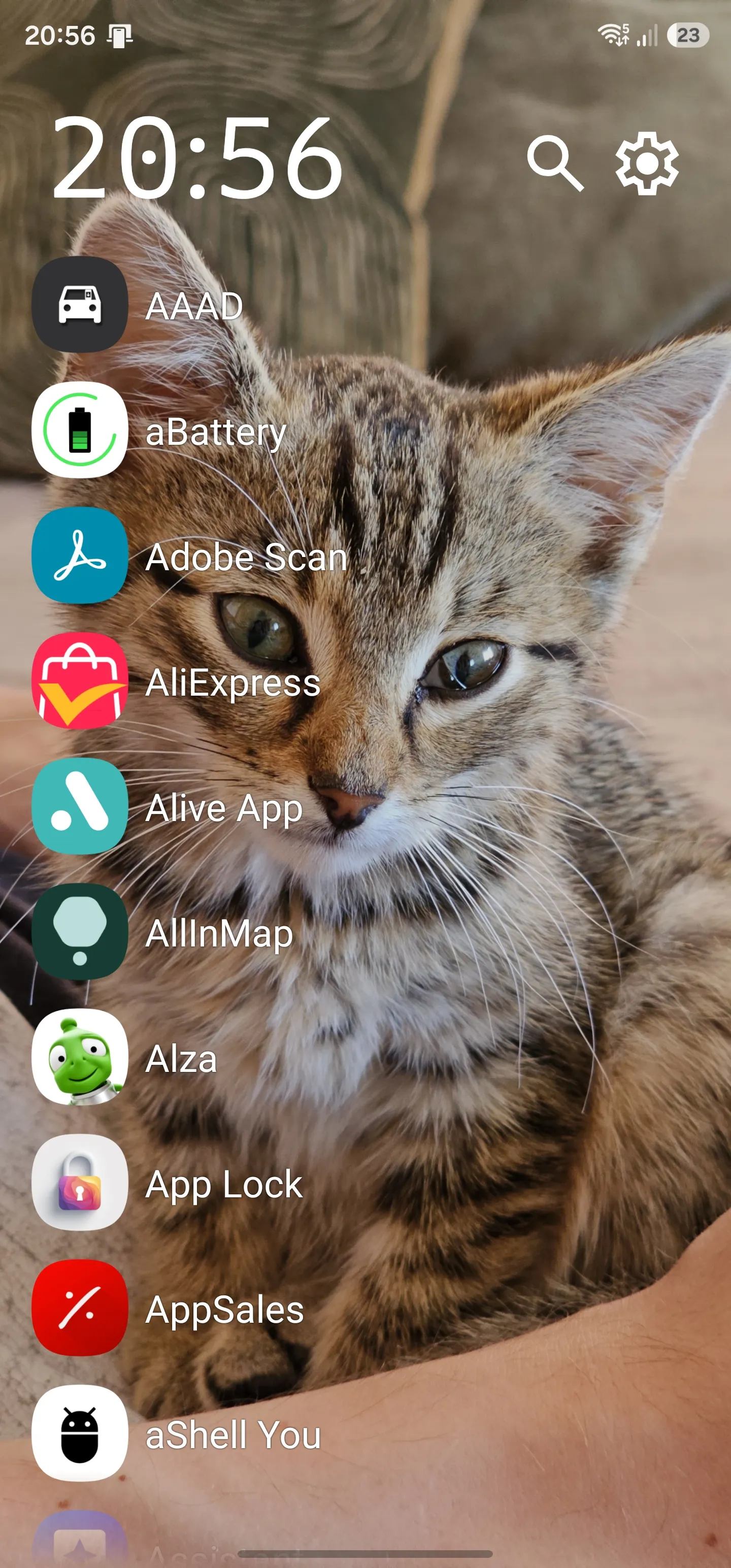 a